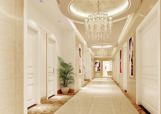 濟(jì)南海峽美容整形醫(yī)院走廊