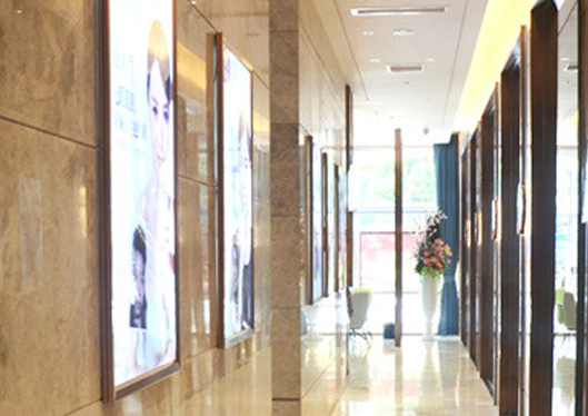 寧波海曙美萊醫(yī)療美容門診部走廊