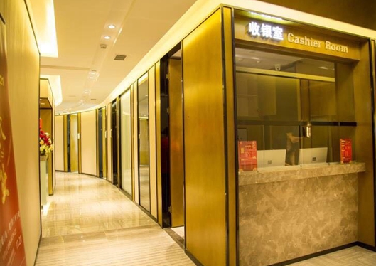 三亞紅妝尚醫(yī)學(xué)美容收銀臺(tái)