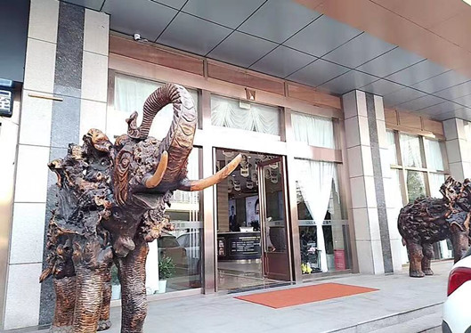 武漢檸悅醫(yī)療美容整形門口處