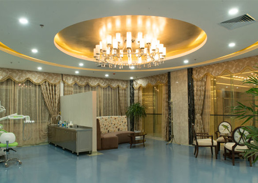 山東淄博陽光整形醫(yī)院休息區(qū)