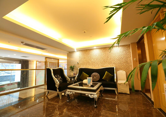 武漢美基元整形醫(yī)院等候區(qū)