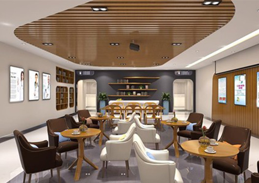 湖南長沙牙祖口腔醫(yī)院休息區(qū)