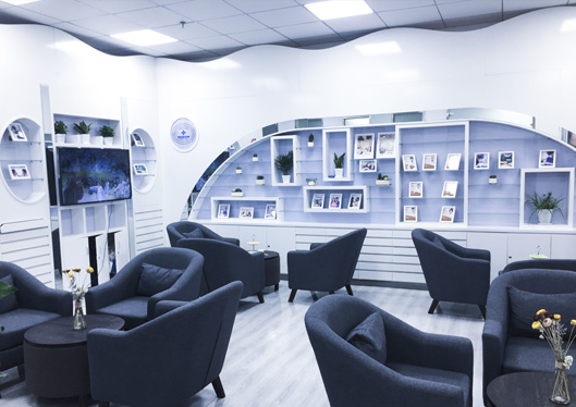 武漢華中科技大學(xué)同濟(jì)醫(yī)學(xué)院醫(yī)療美容醫(yī)院休息區(qū)