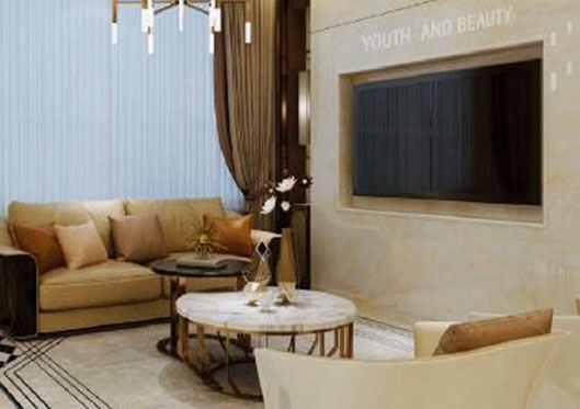 晉城芳華醫(yī)療美容醫(yī)院院內(nèi)一角