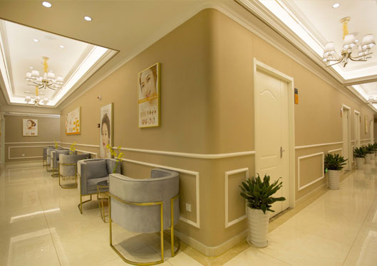 寧波童顏依美醫(yī)療美容門診部一角