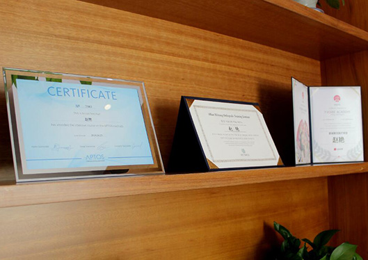 晉城星范醫(yī)療美容醫(yī)院醫(yī)生榮譽證書