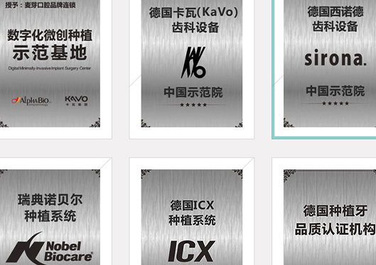 廈門(mén)麥芽口腔榮譽(yù)